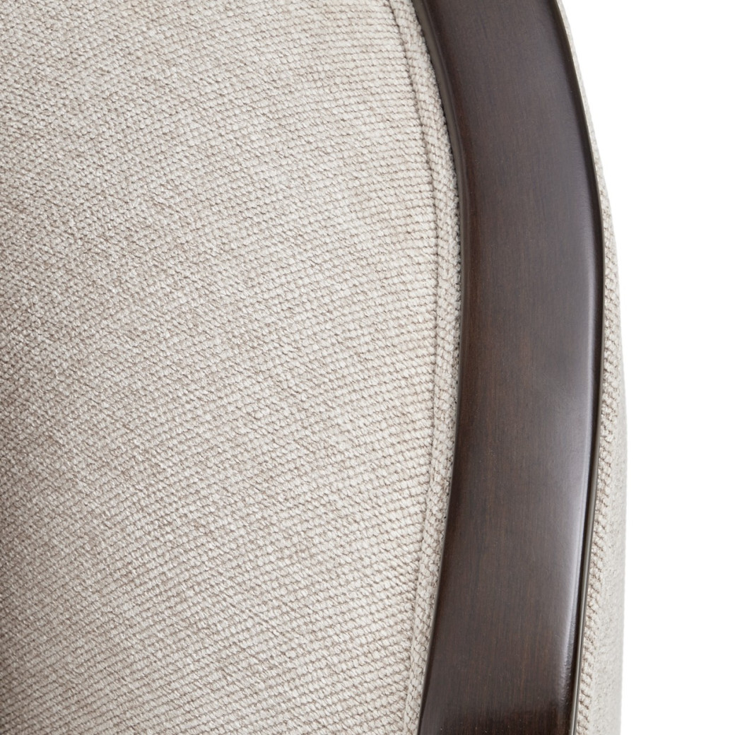 Sofa Linen Warm Pecan Camellia Field Collection By Michael Amini 9090815-LINEN-400