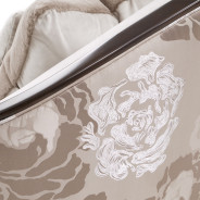 Asymmetrical Sofa Linen Warm Pecan Camellia Field Collection By Michael Amini 9090816-LINEN-400