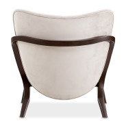 Accent Chair Porchini Warm Pecan Camellia Field Collection By Michael Amini 9090834-PRCNI-400