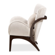 Accent Chair Porchini Warm Pecan Camellia Field Collection By Michael Amini 9090834-PRCNI-400