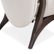 Accent Chair Porchini Warm Pecan Camellia Field Collection By Michael Amini 9090834-PRCNI-400