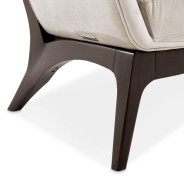 Accent Chair Porchini Warm Pecan Camellia Field Collection By Michael Amini 9090834-PRCNI-400
