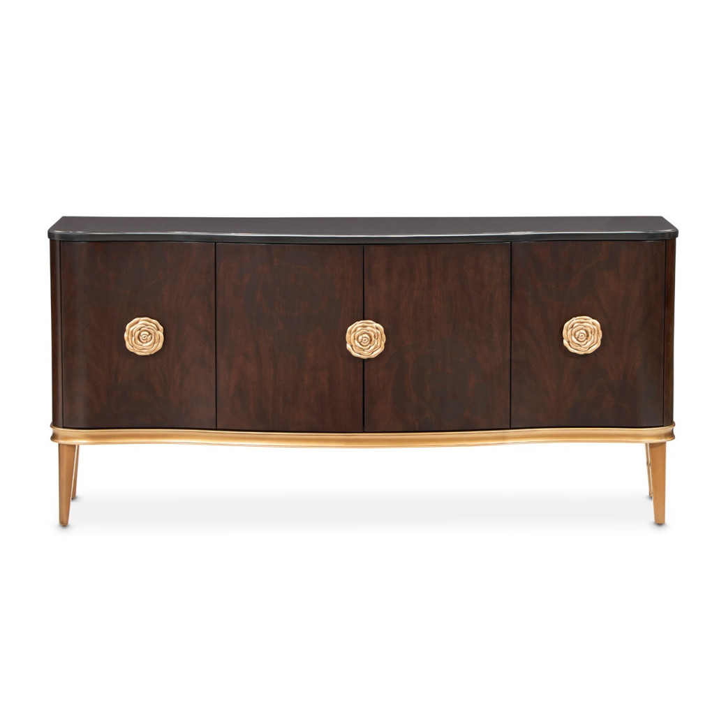 Sideboard Warm Pecan Camellia Field Collection By Michael Amini 9090007SA-400