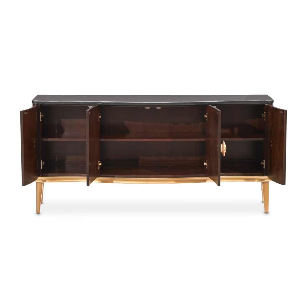 Sideboard Warm Pecan Camellia Field Collection By Michael Amini 9090007SA-400