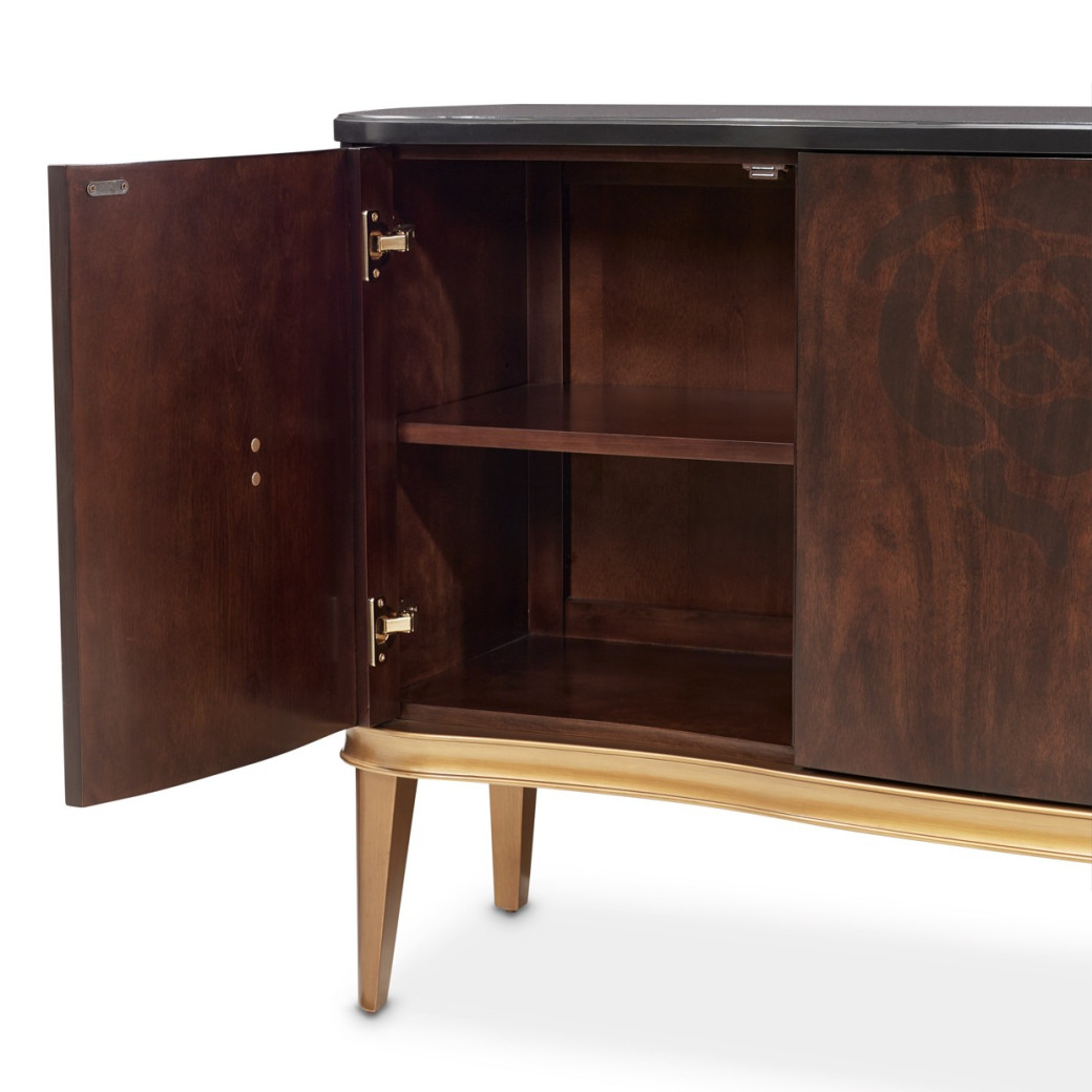 Sideboard Warm Pecan Camellia Field Collection By Michael Amini 9090007SA-400