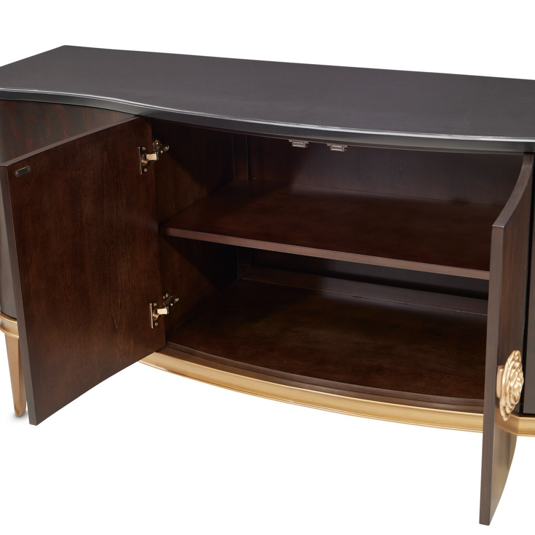 Sideboard Warm Pecan Camellia Field Collection By Michael Amini 9090007SA-400