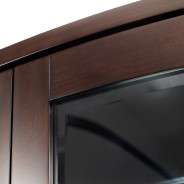 Display Cabinet 2pc Warm Pecan  Camellia Field Collection By Michael Amini 9090209-400
