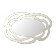 Wall Mirror Antique Gold Camellia Field Collection By Michael Amini 9090260-811