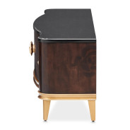 Media Cabinet Warm Pecan Camellia Field Collection By Michael Amini 9090081-400