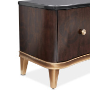 Media Cabinet Warm Pecan Camellia Field Collection By Michael Amini 9090081-400