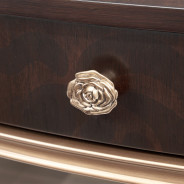 Oval Cocktail Table Warm Pecan Camellia Field Collection By Michael Amini 9090201-400