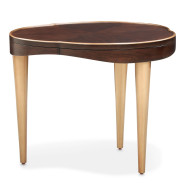 End Table Warm Pecan Camellia Field Collection By Michael Amini 9090205-400