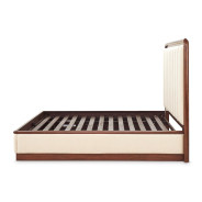 Queen Platform Bed w/Lift Mechanism & Slats (4pc) Mason Park Collection By Michael Amini