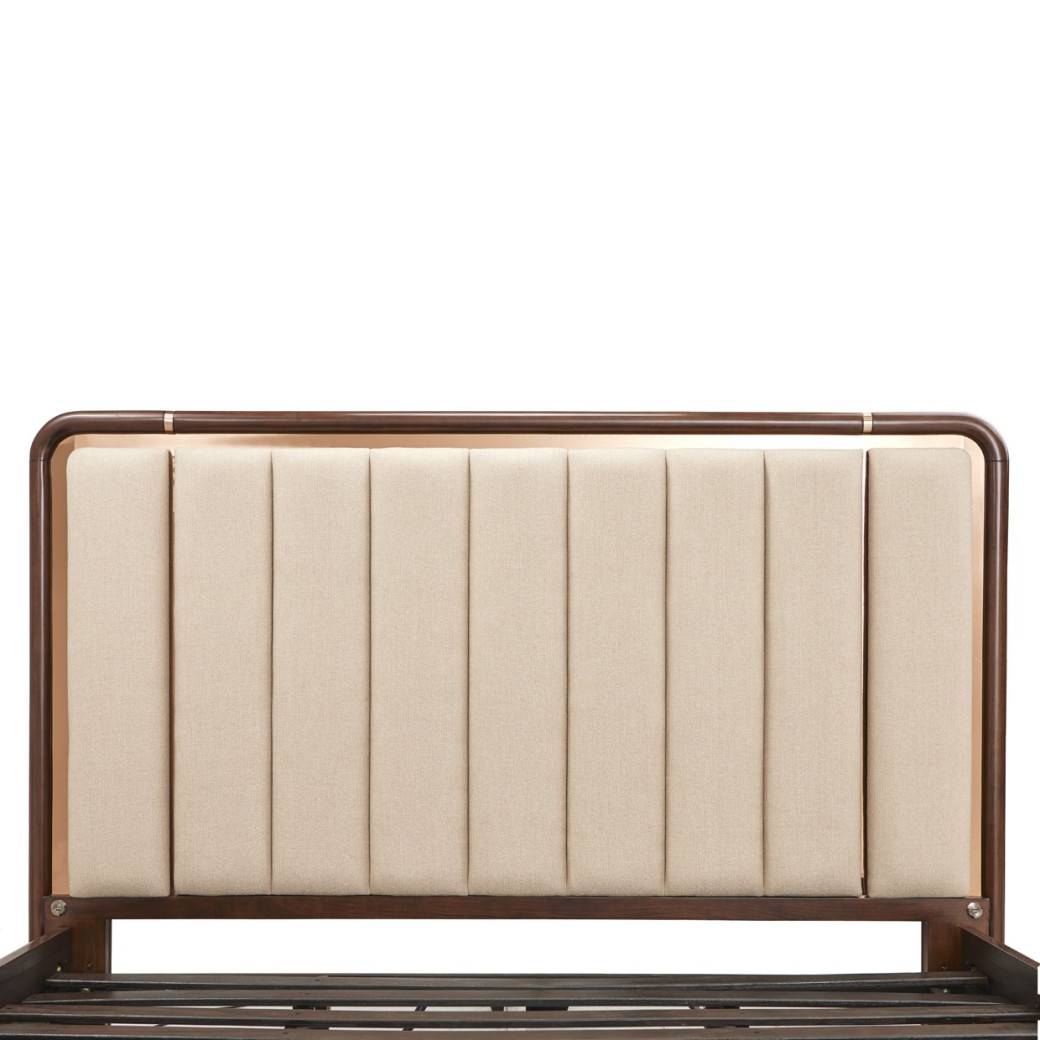 Queen Platform Bed w/Lift Mechanism & Slats (4pc) Mason Park Collection By Michael Amini