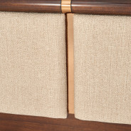 Queen Platform Bed w/Lift Mechanism & Slats (4pc) Mason Park Collection By Michael Amini