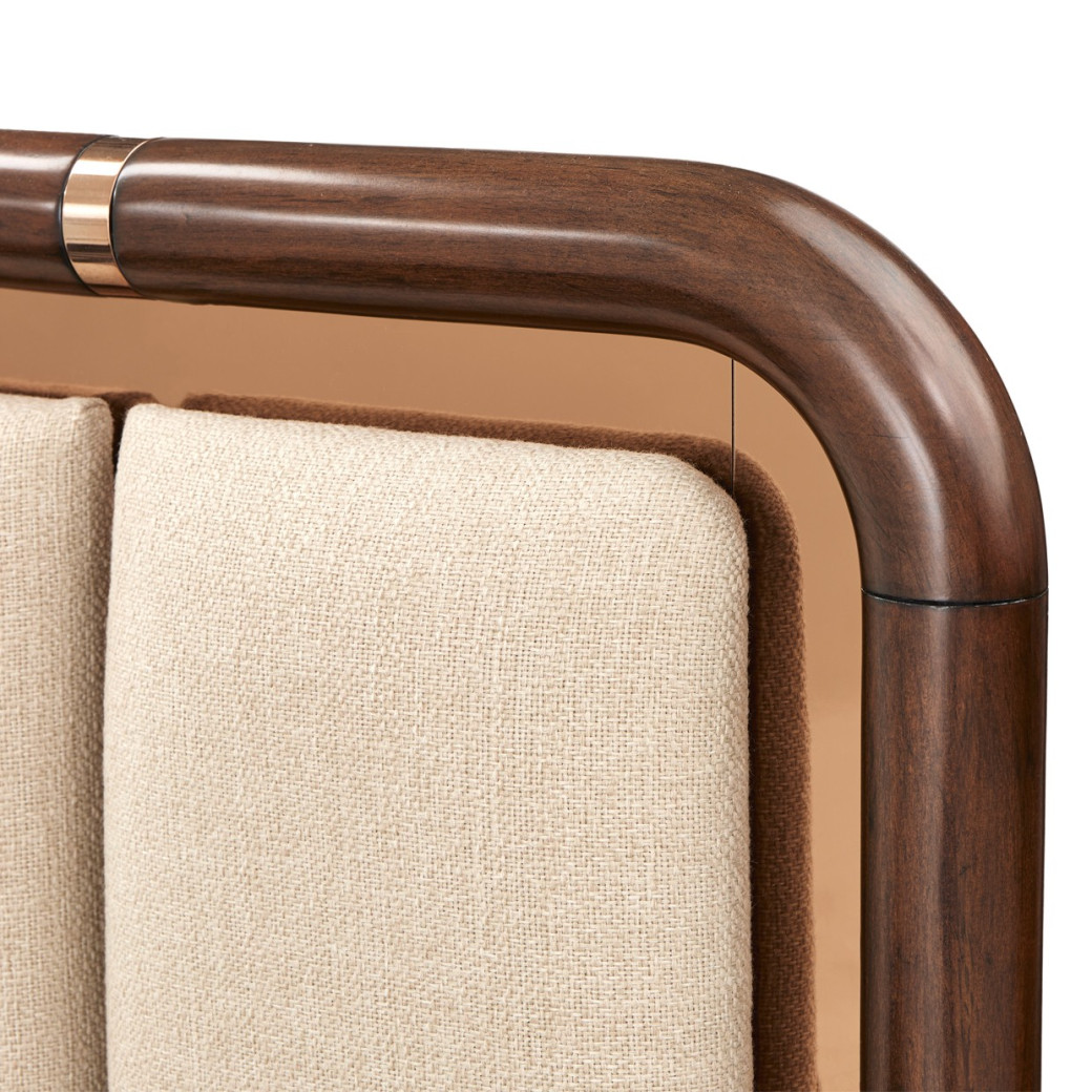 Queen Platform Bed w/Lift Mechanism & Slats (4pc) Mason Park Collection By Michael Amini
