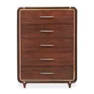 5 Drawer Gentelmen's Chest Umber Mason Park Collection By Michael Amini  9094072SA-406