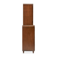 Offset Chest & Storage Mirror 2pc Umber Mason Park Collection By Michael Amini 9094070SA-71-406