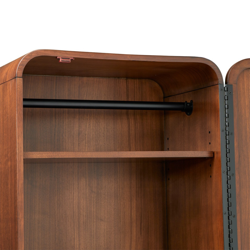 Offset Chest & Storage Mirror 2pc Umber Mason Park Collection By Michael Amini 9094070SA-71-406