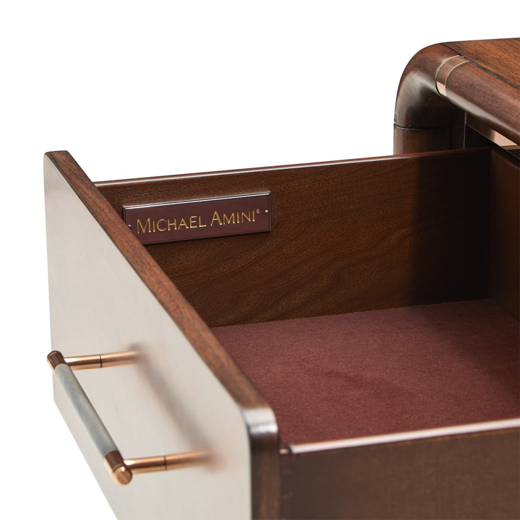 Nightstand Umber Mason Park Collection By Michael Amini 9094040-406