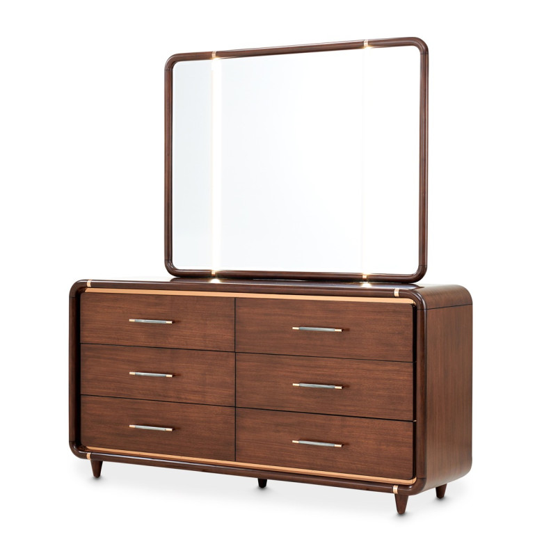 Mason Park Dresser Umber Mason Park Collection By Michael Amini 9094050SA-406