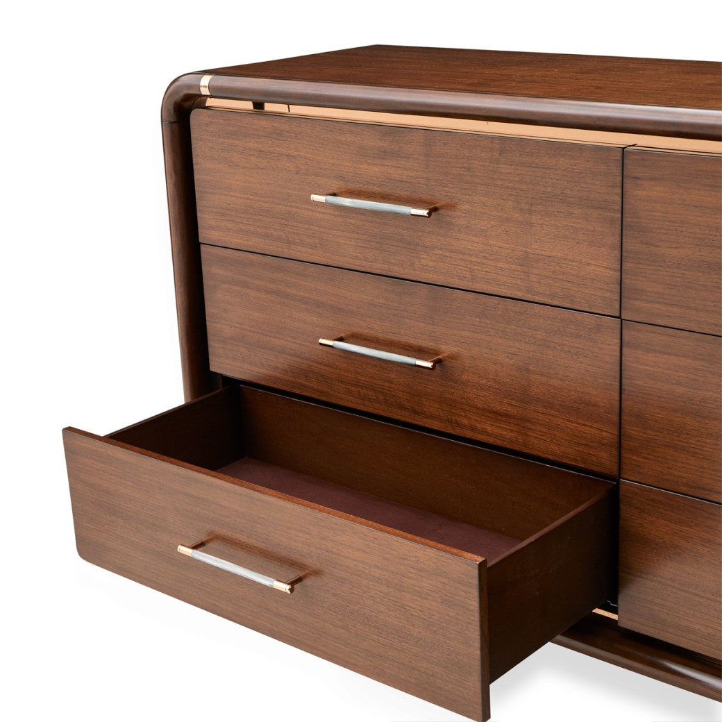 Mason Park Dresser Umber Mason Park Collection By Michael Amini 9094050SA-406