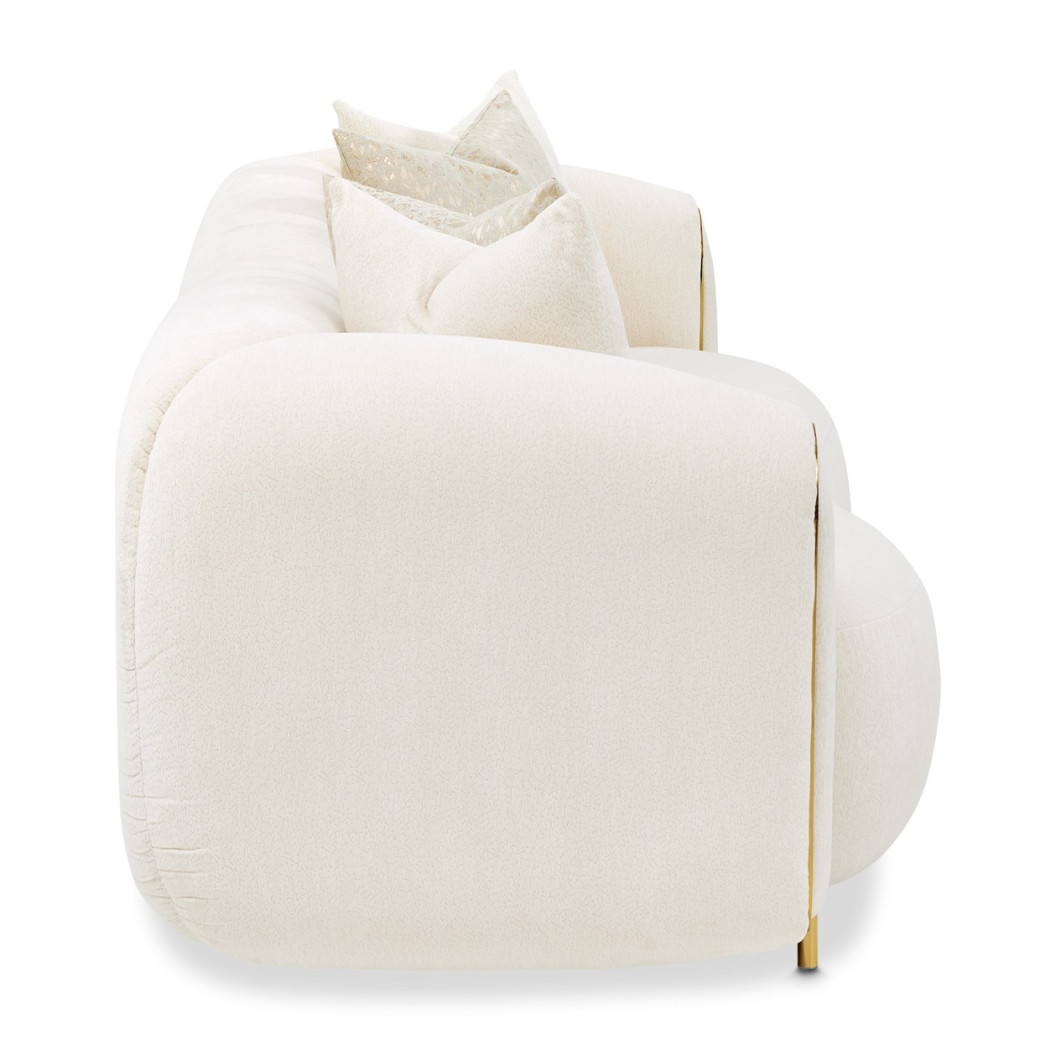 Sofa Crepe Gold Sassani Collection By Michael Amini LFR-SSNI815-CPE-806