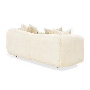 Loveseat Crepe Gold Sassani Collection By Michael Amini LFR-SSNI825-CPE-806