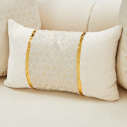 Loveseat Crepe Gold Sassani Collection By Michael Amini LFR-SSNI825-CPE-806