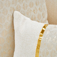 Loveseat Crepe Gold Sassani Collection By Michael Amini LFR-SSNI825-CPE-806