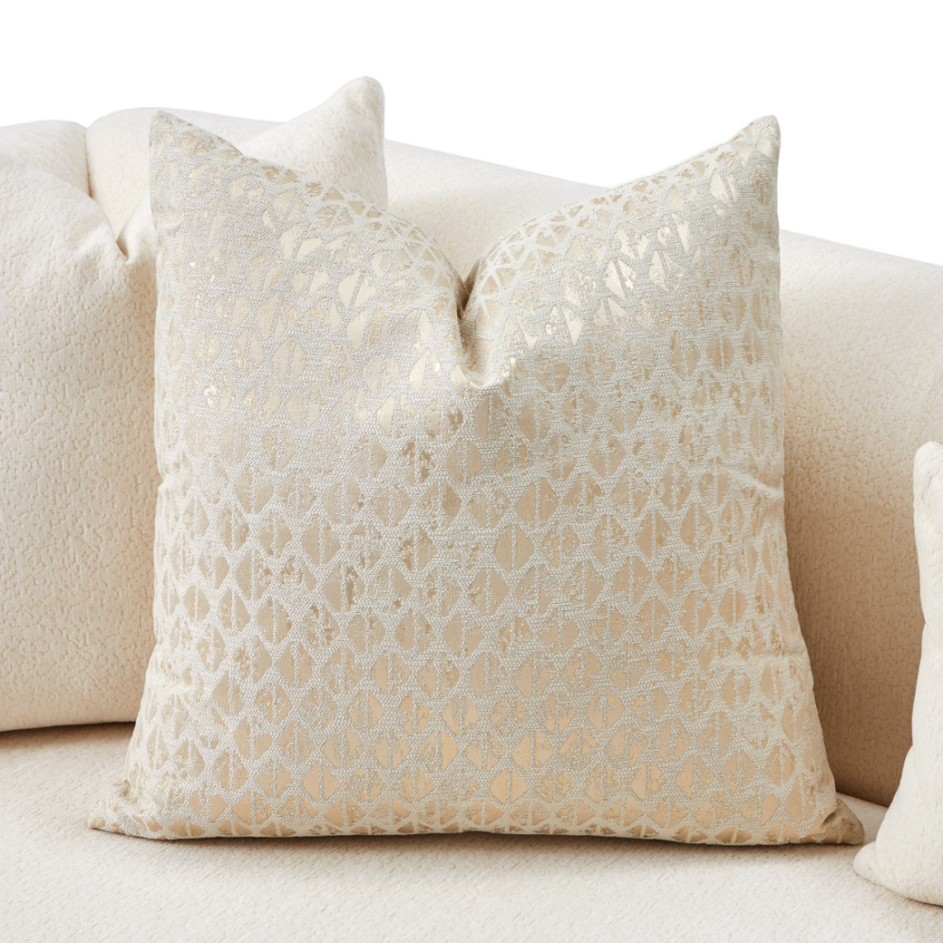 Loveseat Crepe Gold Sassani Collection By Michael Amini LFR-SSNI825-CPE-806