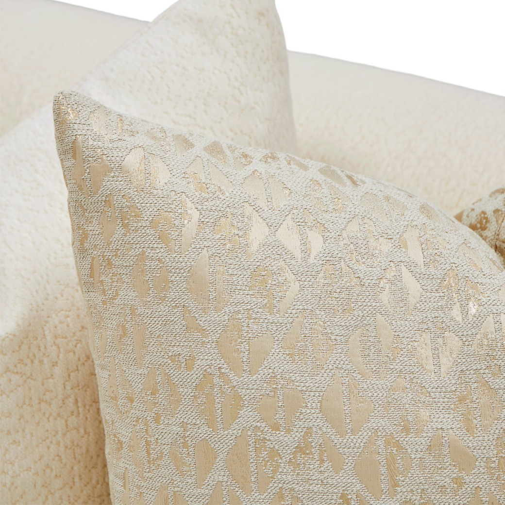 Loveseat Crepe Gold Sassani Collection By Michael Amini LFR-SSNI825-CPE-806
