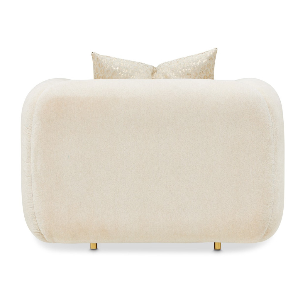 Chair Crepe Gold Sassani Collection By Michael Amini LFR-SSNI835-CPE-806
