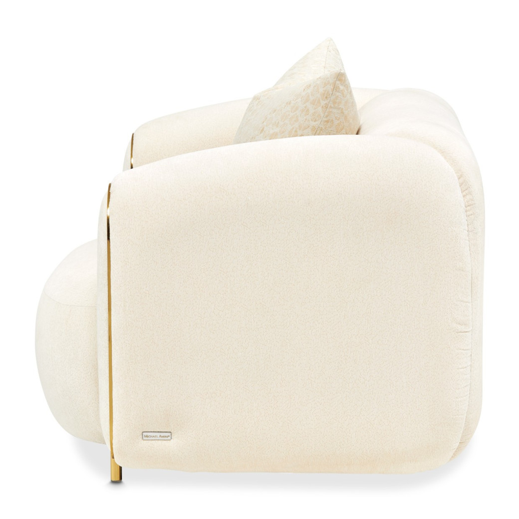 Chair Crepe Gold Sassani Collection By Michael Amini LFR-SSNI835-CPE-806