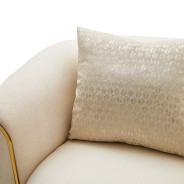 Chair Crepe Gold Sassani Collection By Michael Amini LFR-SSNI835-CPE-806