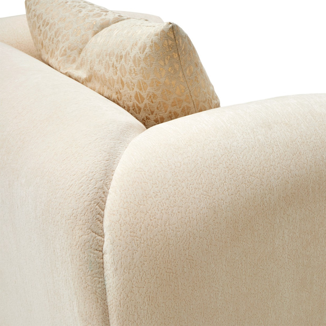 Chair Crepe Gold Sassani Collection By Michael Amini LFR-SSNI835-CPE-806
