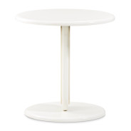 End Table Pearl White/Gold Sassani Collection By Michael Amini LFR-SSNI202-128