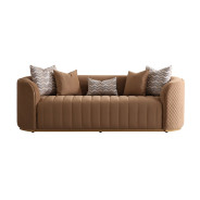 Sofa Caramel Gold Ariana Collection by Michael Amini LFR-ARNA815-CML-806