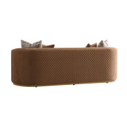 Sofa Caramel Gold Ariana Collection by Michael Amini LFR-ARNA815-CML-806