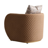Chair Caramel Gold Ariana Collection by Michael Amini LFR-ARNA835-CML-806