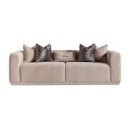 Sofa Mink Light Ash Canberra Collection By Michael Amini LFR-CNBA816-MNK-120