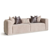 Sofa Mink Light Ash Canberra Collection By Michael Amini LFR-CNBA816-MNK-120