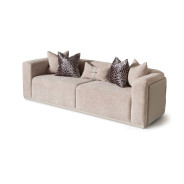 Sofa Mink Light Ash Canberra Collection By Michael Amini LFR-CNBA816-MNK-120