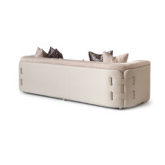 Sofa Mink Light Ash Canberra Collection By Michael Amini LFR-CNBA816-MNK-120