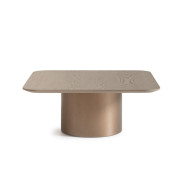Short Cocktail Table Light Ash  Canberra Collection By Michael Amini  LFR-CNBA204-120
