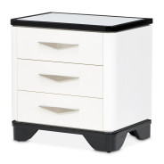 Nightstand Piano Keyboard Tuxedo Collection By Michael Amini 9087040-832
