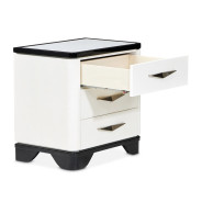 Nightstand Piano Keyboard Tuxedo Collection By Michael Amini 9087040-832