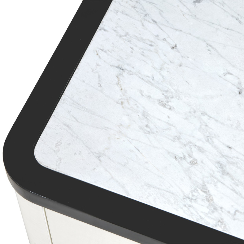 Nightstand Piano Keyboard Tuxedo Collection By Michael Amini 9087040-832