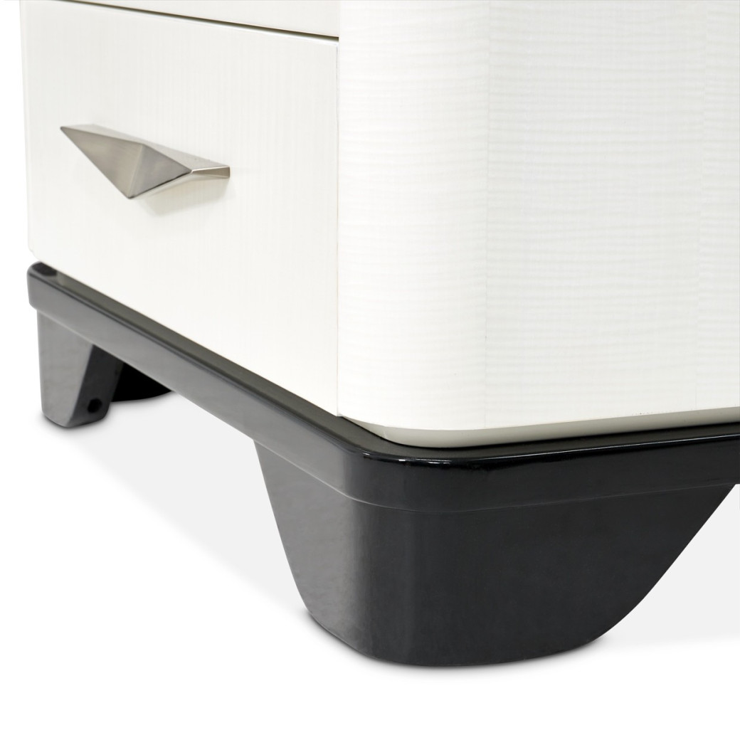 Nightstand Piano Keyboard Tuxedo Collection By Michael Amini 9087040-832