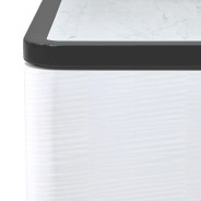 Nightstand, Large Piano Keyboard Tuxedo Collection By Michael Amini 9087042-832
